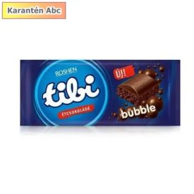 Tibi buborékos étcsokoládé 80g 80 g