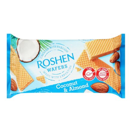 Wafers Coconut & Almond 216gr Roshen