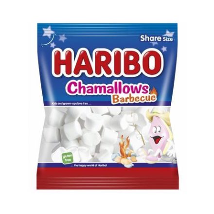 Haribo Chamallow barbecue pillecukor 100g