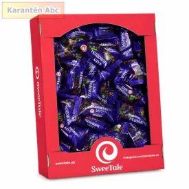   SweeTale Lady Smorodyna feketeribizli ízű zselés édesség kakaós cukrászati mázzal 2 kg