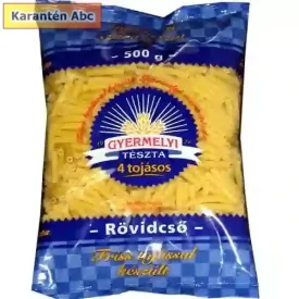 Gyermelyi Rövidcső 4 tojásos 500g 500 g
