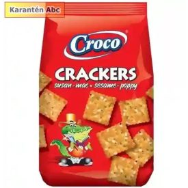 Croco Crackers Szezámos-mákos 100g
