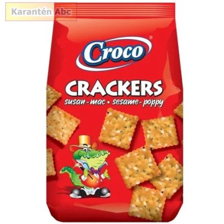 Croco kréker Szezámos-mákos-sós 100g