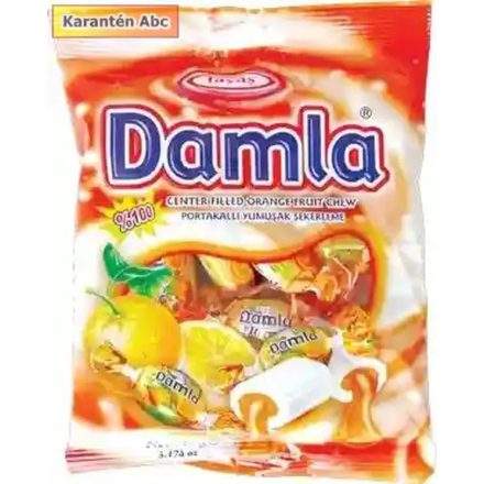 Damla töltött karamella Narancs 90g 90 g