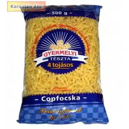 Gyermelyi Copfocska 4 tojásos 500g 500 g