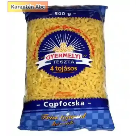 Gyermelyi Copfocska 4 tojásos 500g 500 g
