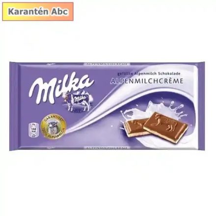 Milka Alpine Milk Cream 100g 100 g