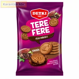 Detki Tere-Fere kakaós omlós keksz étbevonóval 150 g