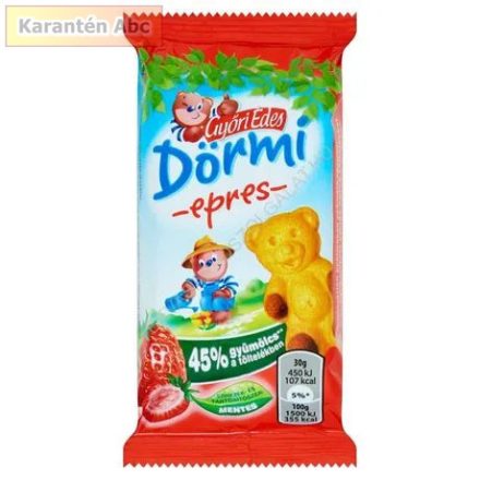 Győri Édes Dörmi eperkrémes 30g