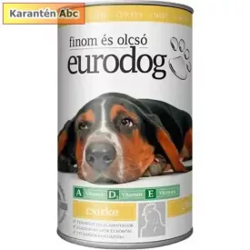 EuroDog csirkés kutyatáp konzerv 415 g