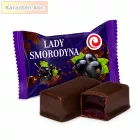 SweeTale Lady Smorodyna feketeribizli ízű zselés édesség kakaós cukrászati mázzal 800 g