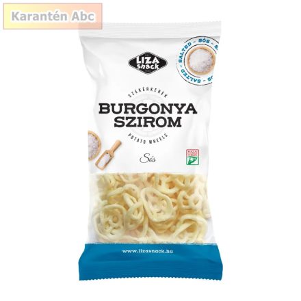 Liza burgonya szirom Szekérkerék Sós 40g