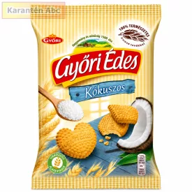 Győri Édes Kókuszos-Mézes Omlós Keksz 150 g