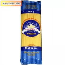 Gyermelyi Makaróni 4 tojásos 500g 500 g