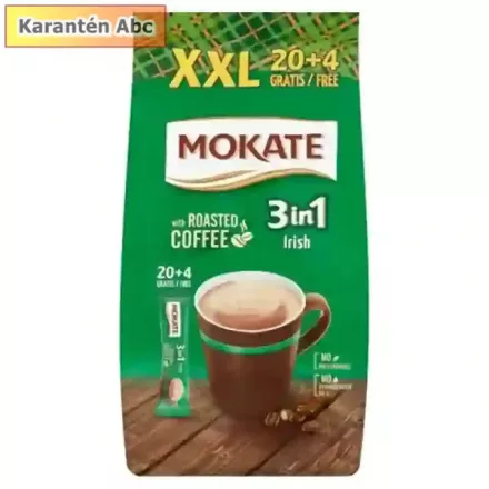 Mokate 3in1 XXL Irish – instant kávé tejporral és cukorral, ír krémlikőr ízben