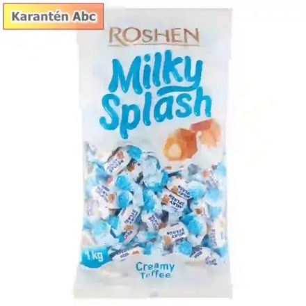 Roshen Milky Splash – tejkrémmel töltött toffee, 1 kg