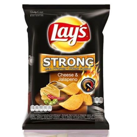 Lays chips Strong cheese jalapeno 65g