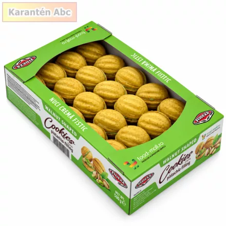Harley diócska pisztáciás krémmel 500 g zöld dobozos csomagolásban