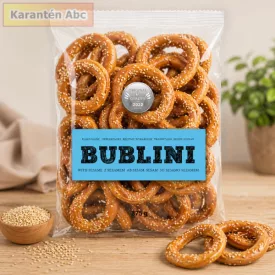 Bublini Szezámos perec 375 gr