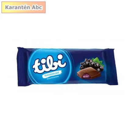Tibi Tejcsokoládé Feketeribizlis 90g 90 g
