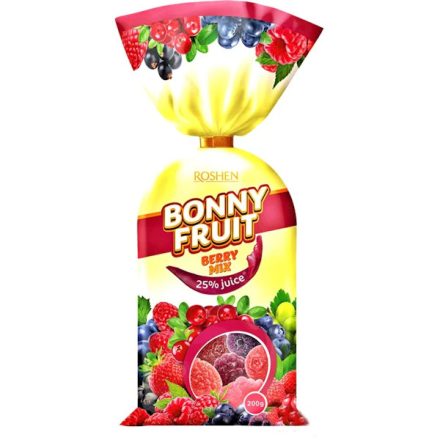 Roshen Bonny-Fruit Berry Mix 200g