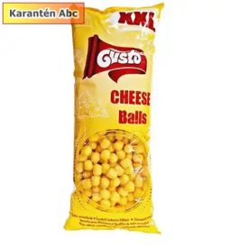   Gusto XXL Sajtos Kukorica Golyók – 300 g családi kiszerelés