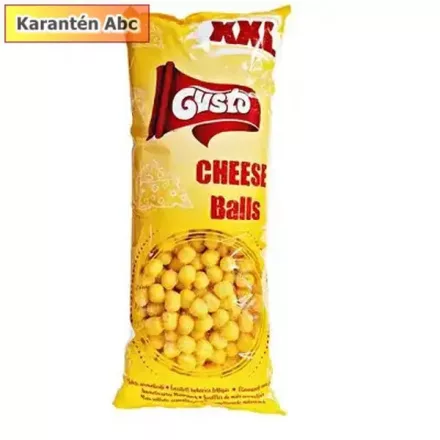 Gusto XXL Sajtos Kukorica Golyók – 300 g családi kiszerelés