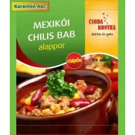 Csoda konyha alappor Mexikói chilis bab 45g 45 g