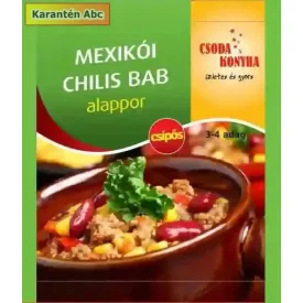 Csoda konyha alappor Mexikói chilis bab 45g 45 g