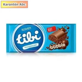 Tibi buborékos tejcsokoládé 80g 80 g