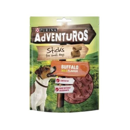 Adventuros sticks kutya Jutalomfalat vad ízű, bölény 90g