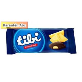 Tibi Étcsokoládé Ananászkrémes 90g 90 g