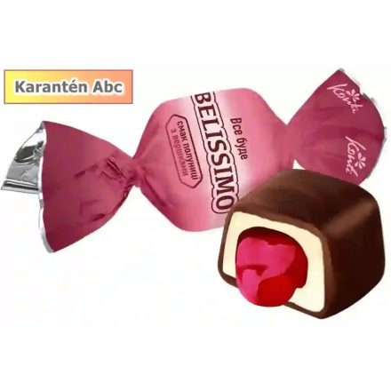 Konti Belissimo eper ízű desszert 500 g – krémes töltött édesség