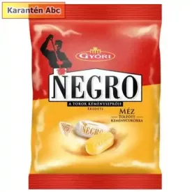Negro Mézes cukorka 79 g 79g – mentolos édesség mézzel