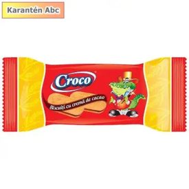 Croco kakaókrémes keksz 32g