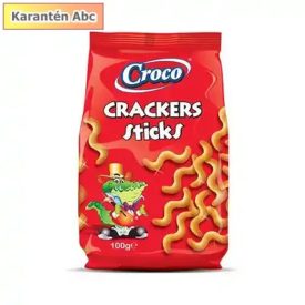 Croco kréker mini sticks sós 100g