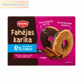 Detki fahéjas karika hozzáadott cukor nélkül 150 g