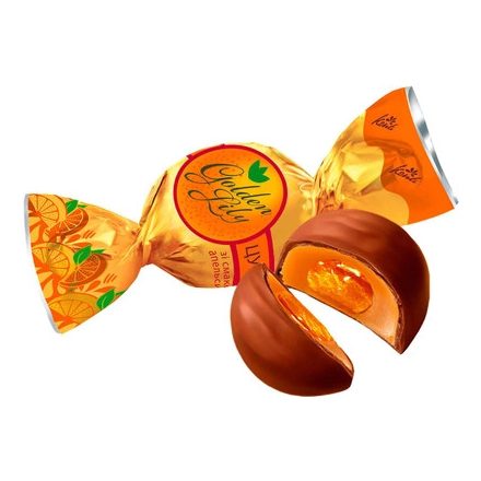 Golden Lily Narancsos ízű cukorka 1kg Roshen