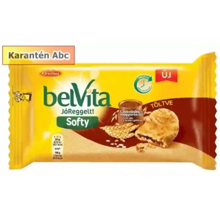 Belvita jó reggelt! Softy Csokoládés-mogyoró 50g