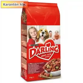   Darling száraz kutyatáp 3 kg – Marha húsos-zöldséges eledel