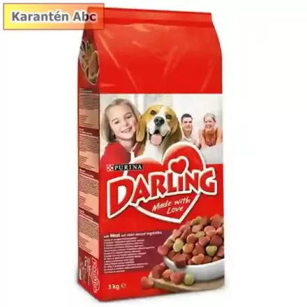 Darling száraz kutyatáp 3 kg – Marha húsos-zöldséges eledel