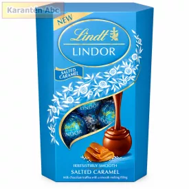 Lindt LINDOR Sós Karamellás Csokoládégolyó 200 g