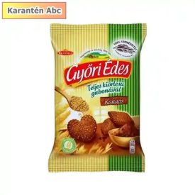 Győri Édes teljes kiőrlésű kakaós keksz, 150 g