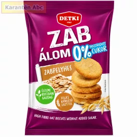   Detki Zab Álom hozzáadott cukor nélküli zabpelyhes omlós keksz 150 g