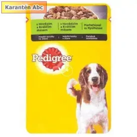 Pedigree alutasakos kutyaeledel 100 g – marha & bárány