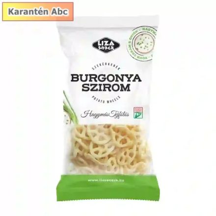 Liza Burgonya Szirom – Szekérkerék Hagymás-Tejfölös 40 g