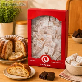   SweeTale vaníliás Rahat Lokum – török jellegű édesség 1,5 kg