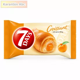7DAYS Sárgabarackos Croissant 60 g