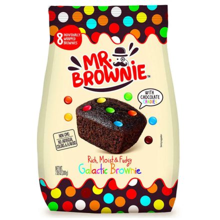 Mr Brownie Tejcsokoládé lencsével 200gr