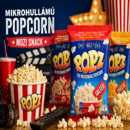Mikrohullámú popcorn - mozi snack